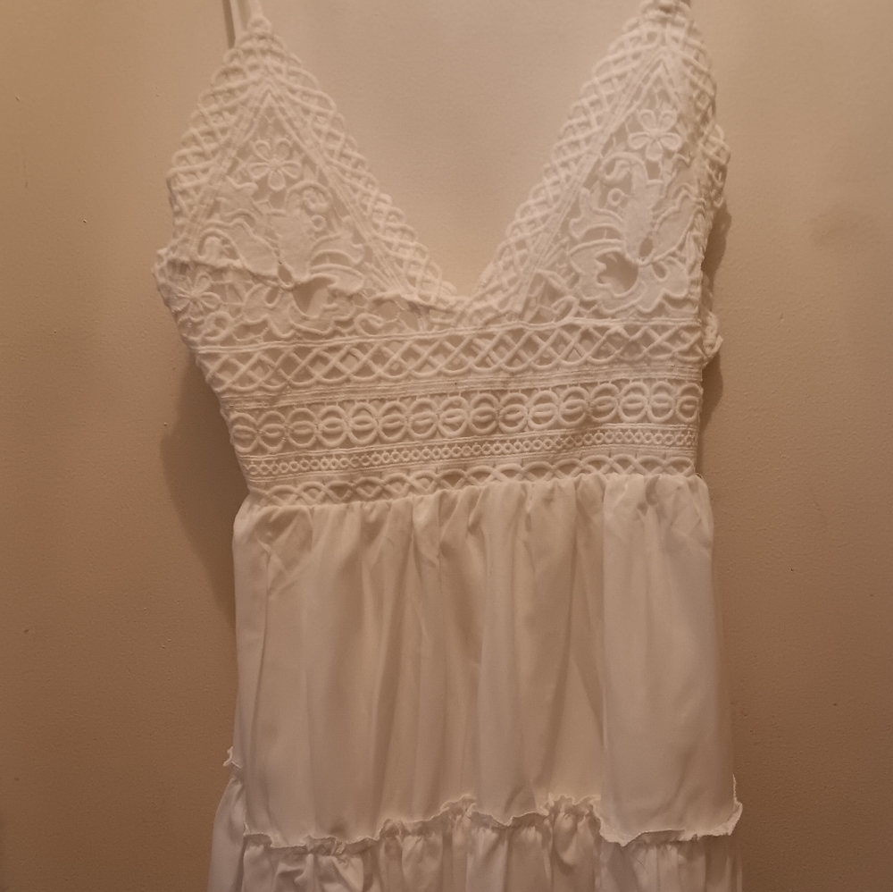 Backless summer dress